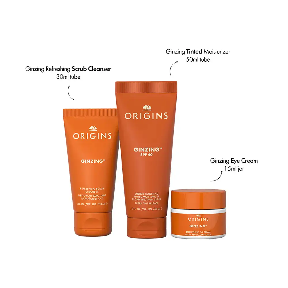 Ginzing - Ginzing Moisturizer With Energizing Color Spf40 Case 3 Pcs by Origins