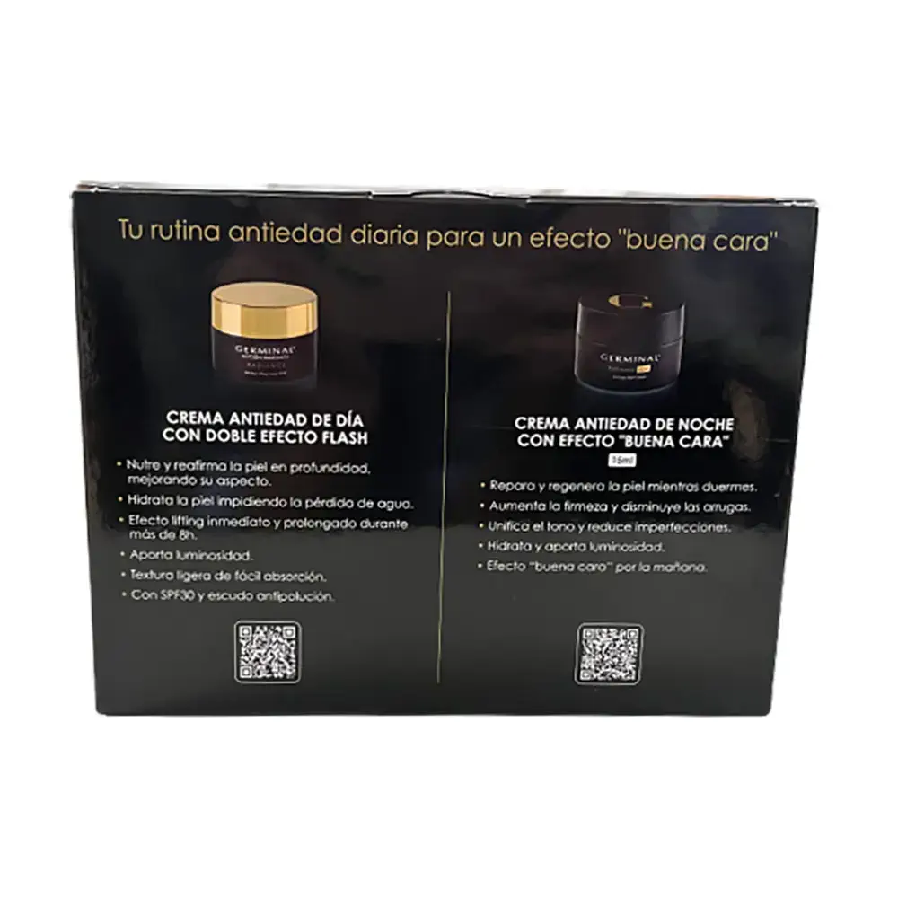 Acción Inmediata Radiance - Radiance Immediate Action Day Cream Lot 2 Pcs by Germinal