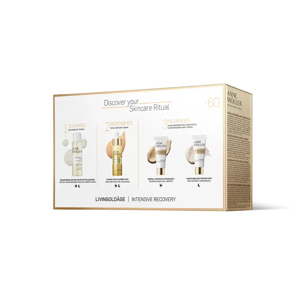 Livingoldâge Total Restorative Serum Case 4 Pcs by Anne Möller Livingoldâge - Livingoldâge Total Restorative Serum Case 4 Pcs by Anne Möller