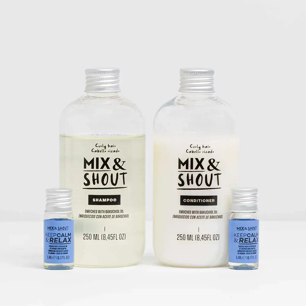 Soothing Curly Routine Lot by Mix & Shout Rutina Rizado - Soothing Curly Routine Lot by Mix & Shout
