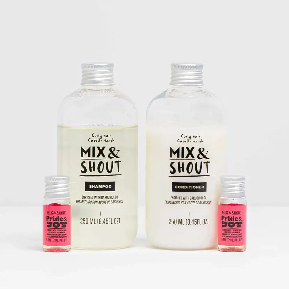 Balancing Curly Routine Lot by Mix & Shout Rutina Rizado - Balancing Curly Routine Lot by Mix & Shout