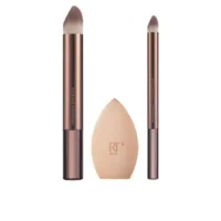 Makeup Brushes Real Techniques - Makeupsaver Sponge + Brush Case 3 Pcs by Real Techniques