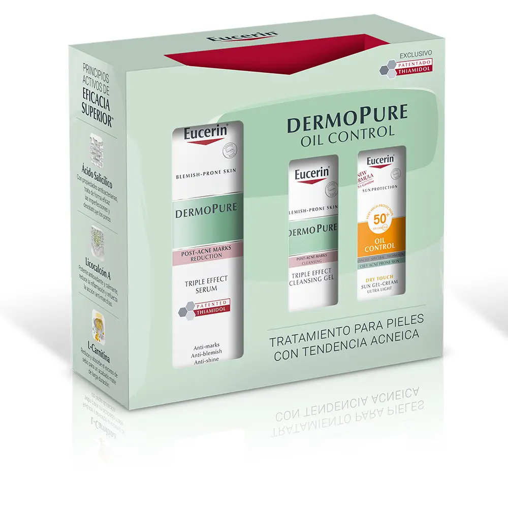Dermopure - Dermopure Oil Control Acne-Prone Skins Set 3 Pcs by Eucerin