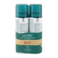 Keops Keops - Keops Deodorant Spray Seco Set by Roc