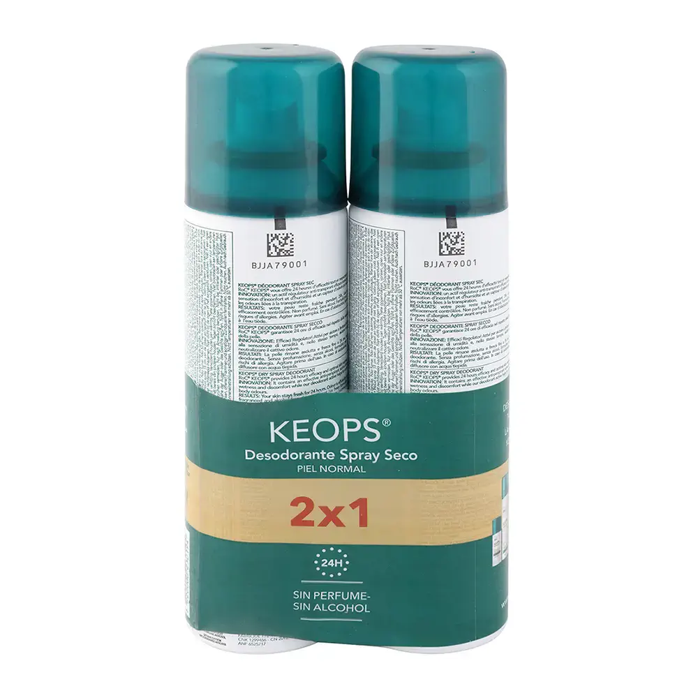 Keops - Keops Deodorant Spray Seco Set by Roc