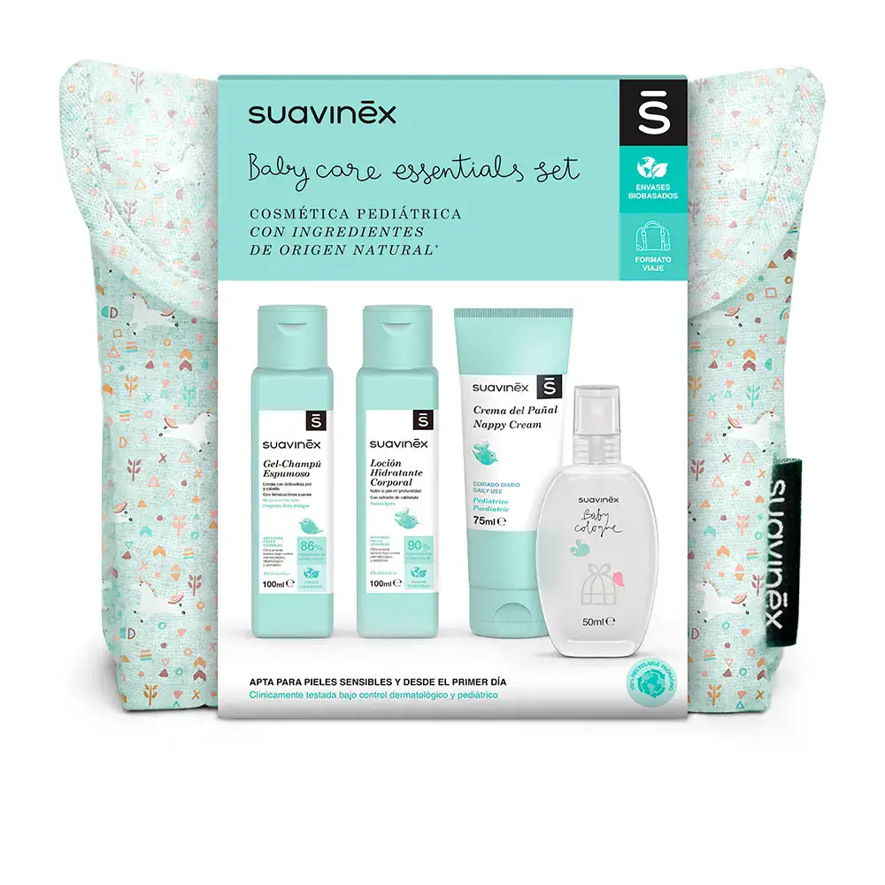 Suavinex Sets - Neceser Tela Viaje #Azul Set by Suavinex