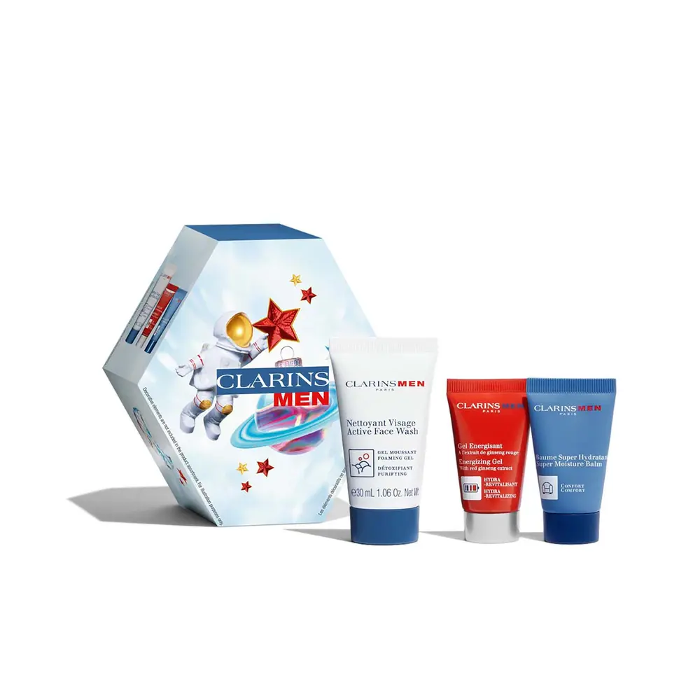 Clarins Men - Clarins Men Essentials Case 3 Pcs by Clarins