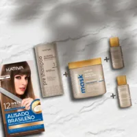Kativa Profesional Kativa Profesional - Kativa Professional Brazilian Straightening Pro Dark Case 6 Pcs by Kativa