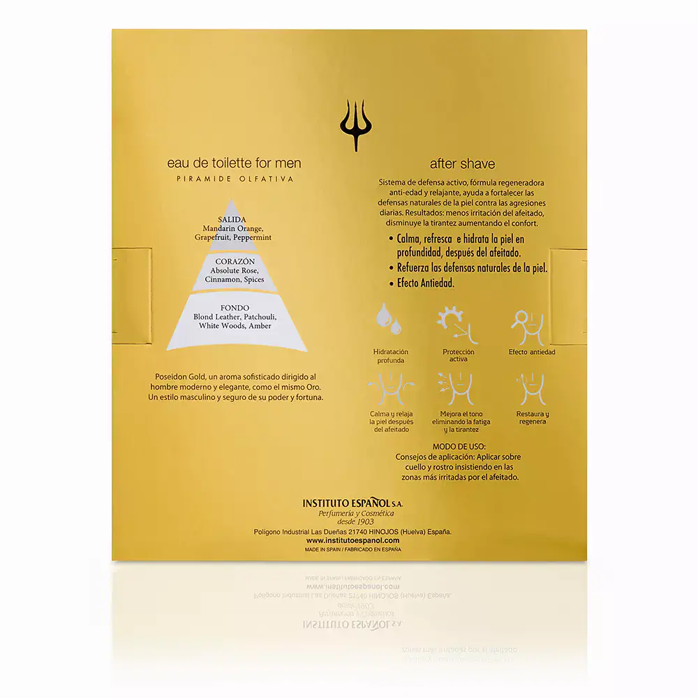 Poseidon Gold For Men - Poseidon Gold Men Lot by Poseidon