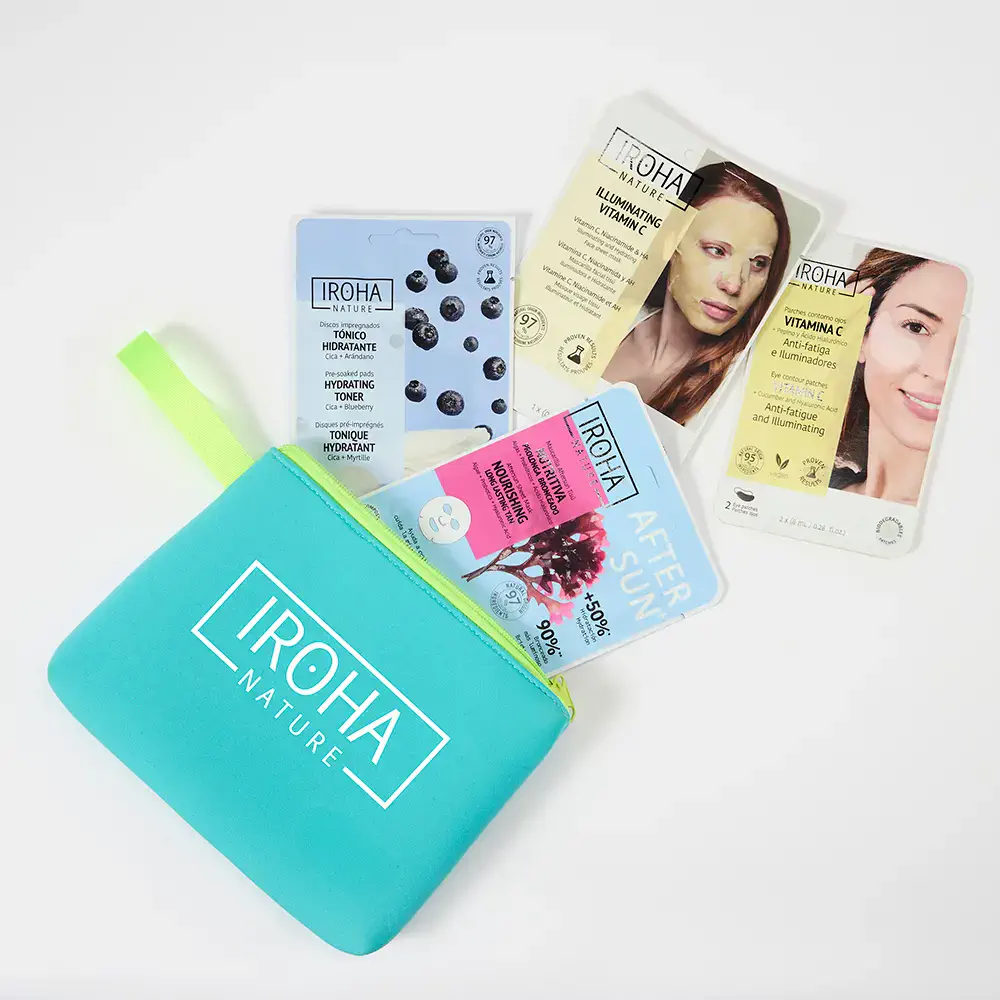 Esenciales De Viaje - Travel Essentials Case 5 Pcs by Iroha