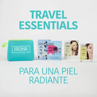 Esenciales De Viaje - Travel Essentials Case 5 Pcs by Iroha