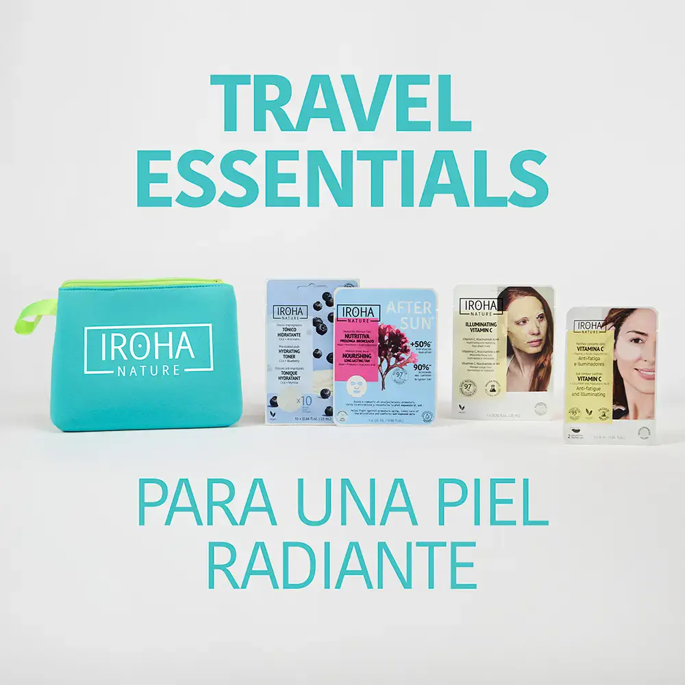 Esenciales De Viaje - Travel Essentials Case 5 Pcs by Iroha