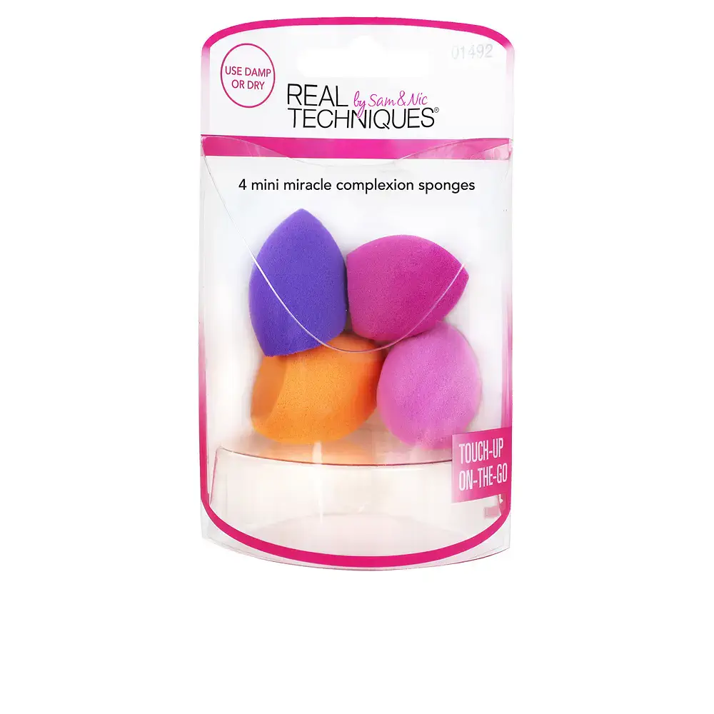 Miracle Complexion Mini Sponges Set by Real Techniques Makeup Brushes Real Techniques - Miracle Complexion Mini Sponges Set by Real Techniques