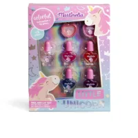 Little Unicorn - Little Unicorn Nails And Lips Case 7 Pcs by Martinelia