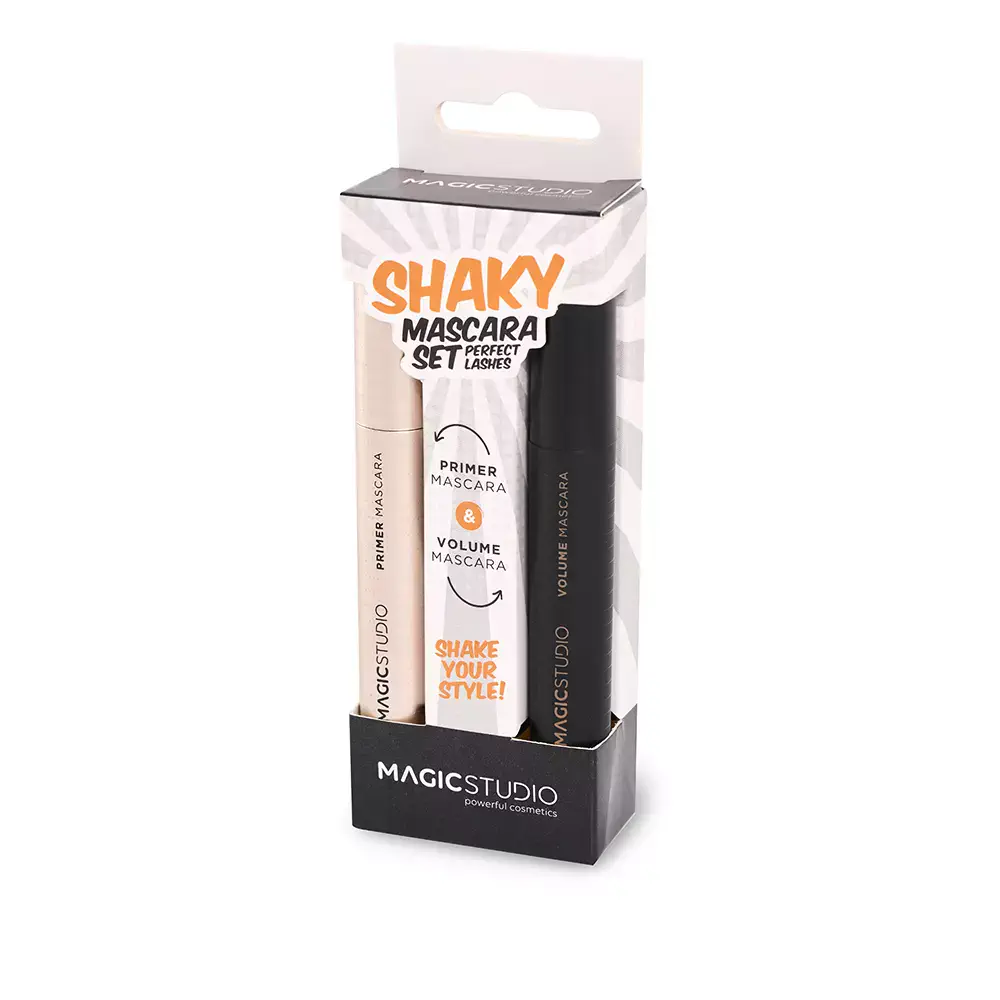 Shaky Primer & Volume Mascara Set by Magic Studio Ojos Magic Studio - Shaky Primer & Volume Mascara Set by Magic Studio