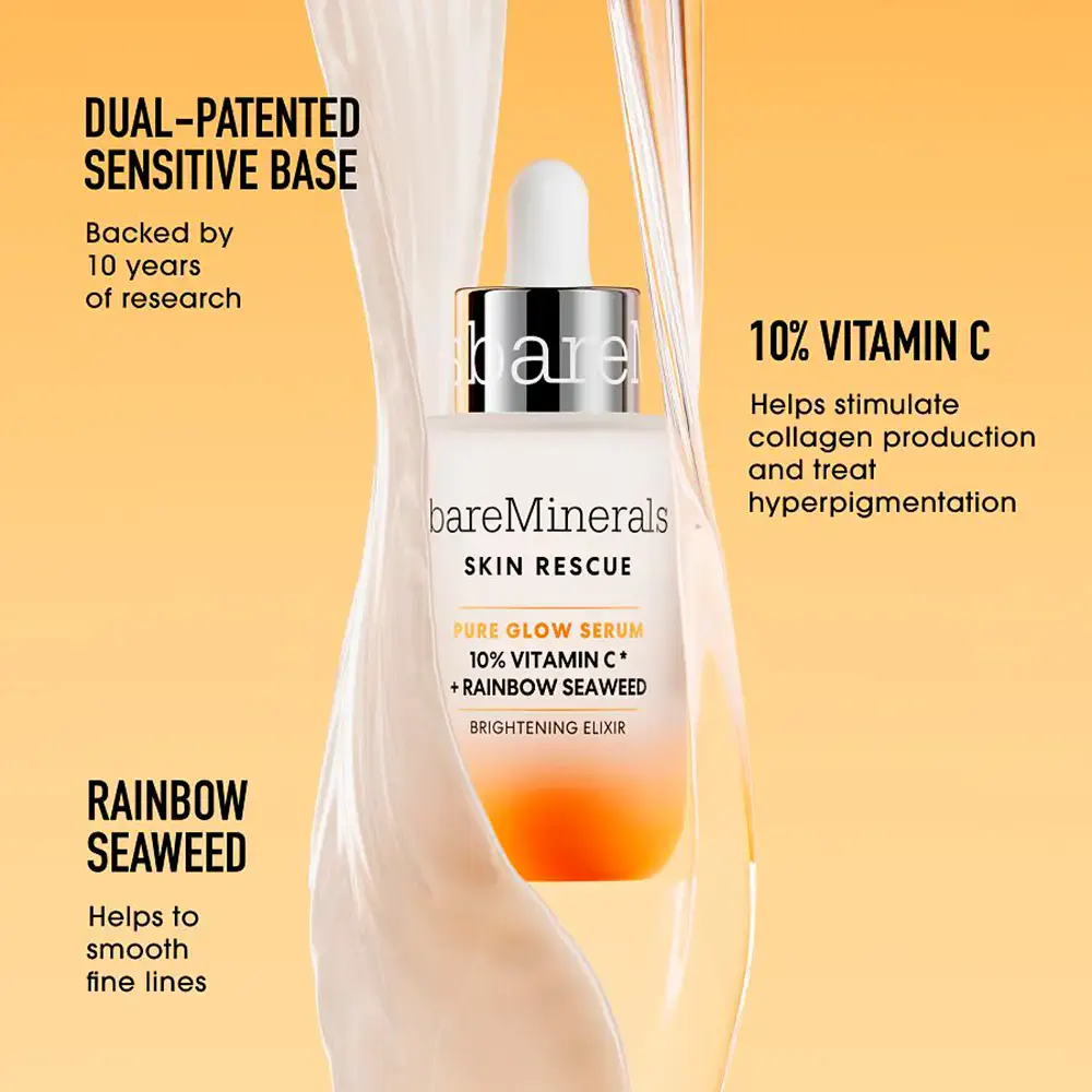 Skin Rescue - Skin Rescue Pure Glow Serum Illuminating Serum by Bare Minerals