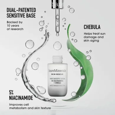Skin Rescue - Skin Rescue Pure Smooth Serum Line And Wrinkle Correcting Serum by Bare Minerals