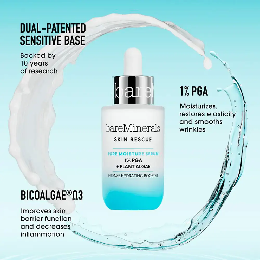 Skin Rescue - Skin Rescue Pure Moisture Serum Moisturizing Serum by Bare Minerals