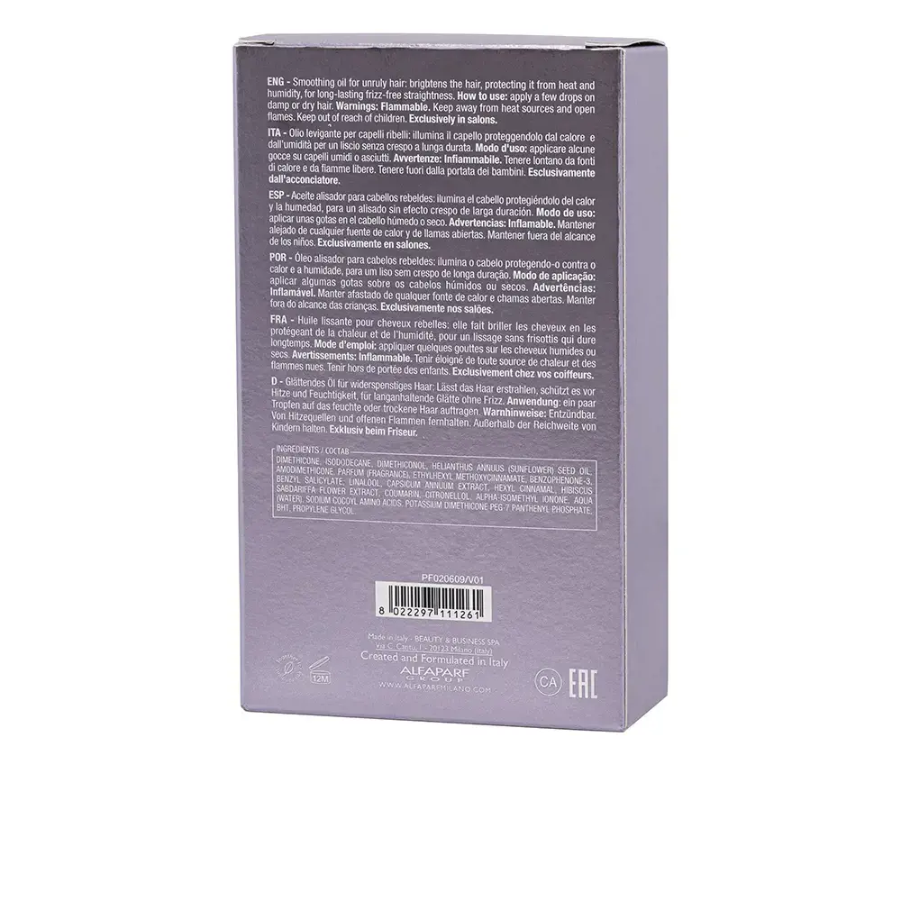 Semi Di Lino - Semi Di Lino Smooth Smoothing Oil by Alfaparf Milano
