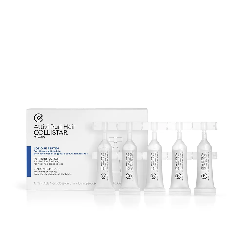 Péptidos - Peptides Anti-Hair Loss Ampoules 15 X by Collistar