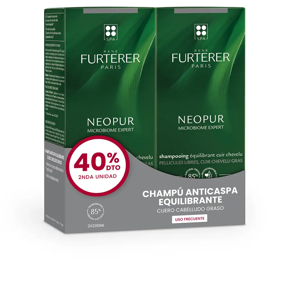 Neopur - Neopur Microbiome Expert Champú Anticaspa Grasa Duo 2 X by Rene Furterer
