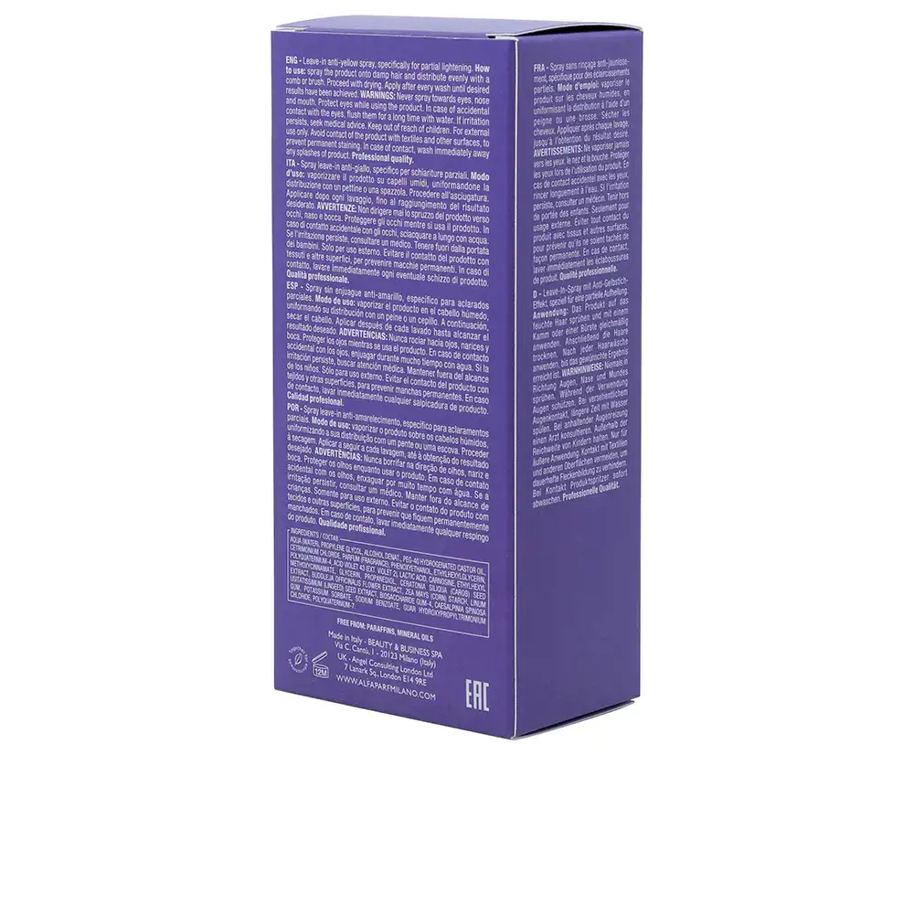 Semi Di Lino - Semi Di Lino Blonde & Silver Spray by Alfaparf Milano