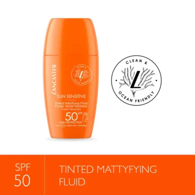 Sun Sensitive - Sun Sensitive Tinted Mattifying Fluid Spf50 by Lancaster