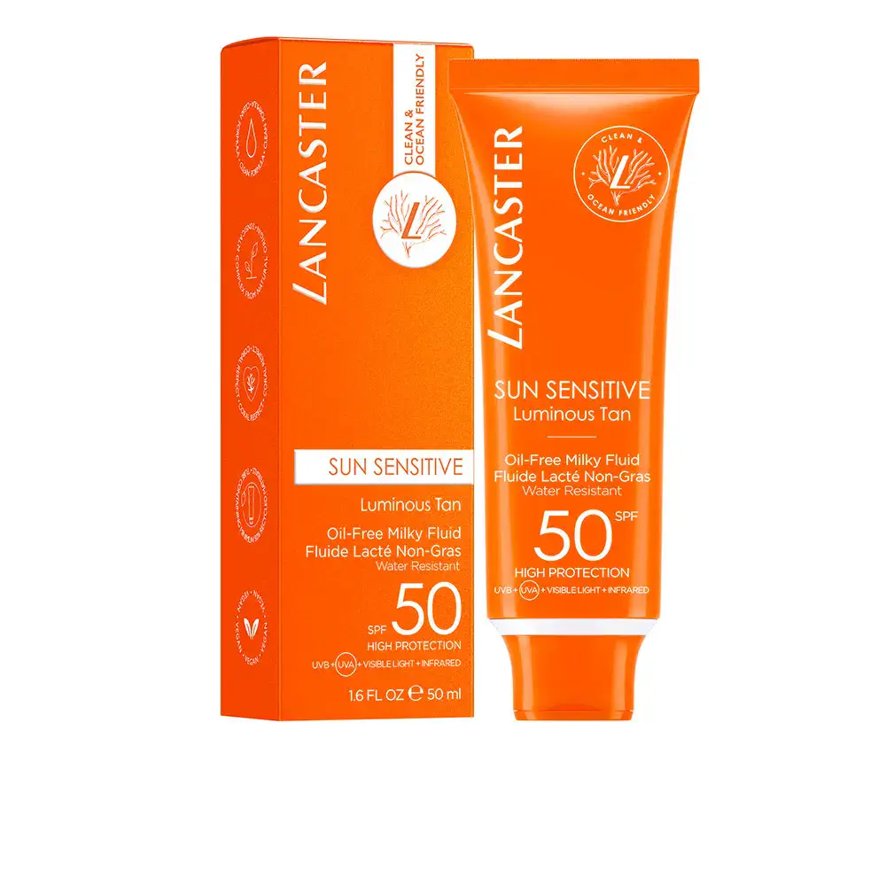 Sun Sensitive - Sun Sensitive Oil-Free Milky Fluid Spf50 by Lancaster
