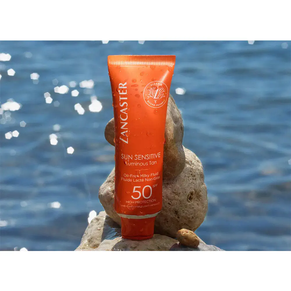 Sun Sensitive - Sun Sensitive Oil-Free Milky Fluid Spf50 by Lancaster