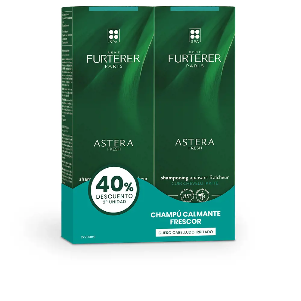 Astera - Astera Fresh Champú Calmante Frescor Lote 2 X by Rene Furterer