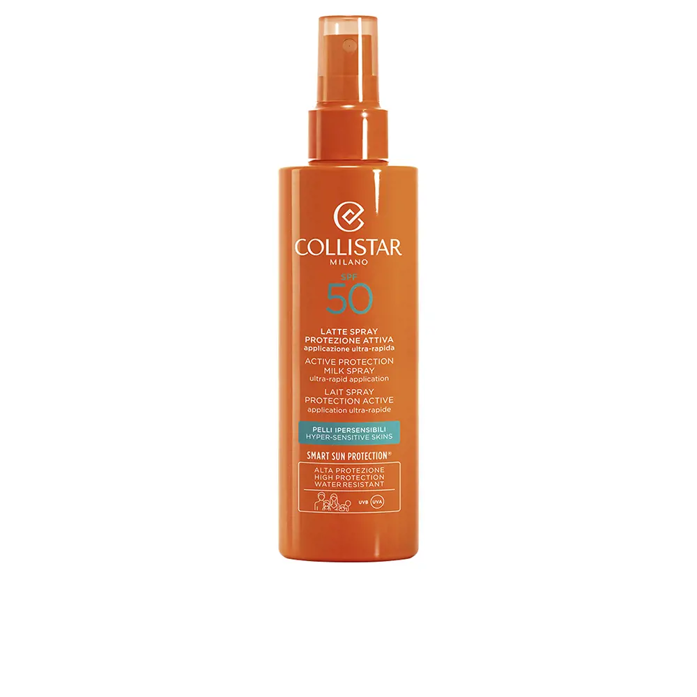 Sun Spray Milk Active Protection Spf50 by Collistar Perfect Tanning - Sun Spray Milk Active Protection Spf50 by Collistar