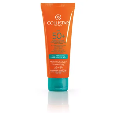 Perfect Tanning - Crema Solar Protección Activa Rostro-Cuerpo Spf50+ by Collistar