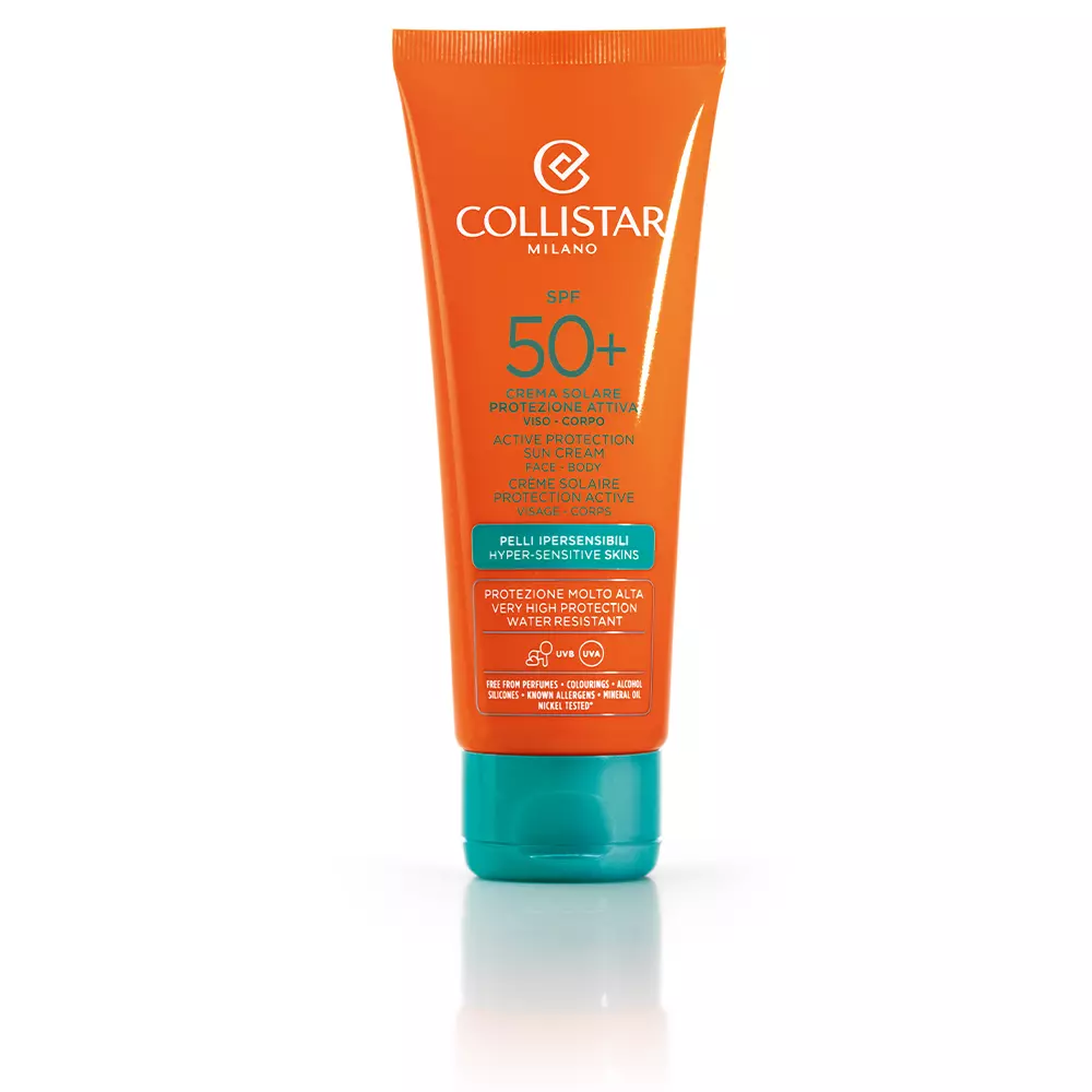 Perfect Tanning - Crema Solar Protección Activa Rostro-Cuerpo Spf50+ by Collistar