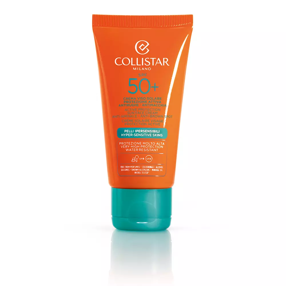 Perfect Tanning - Crema Solar Para El Rostro Protección Activa Spf50+ by Collistar