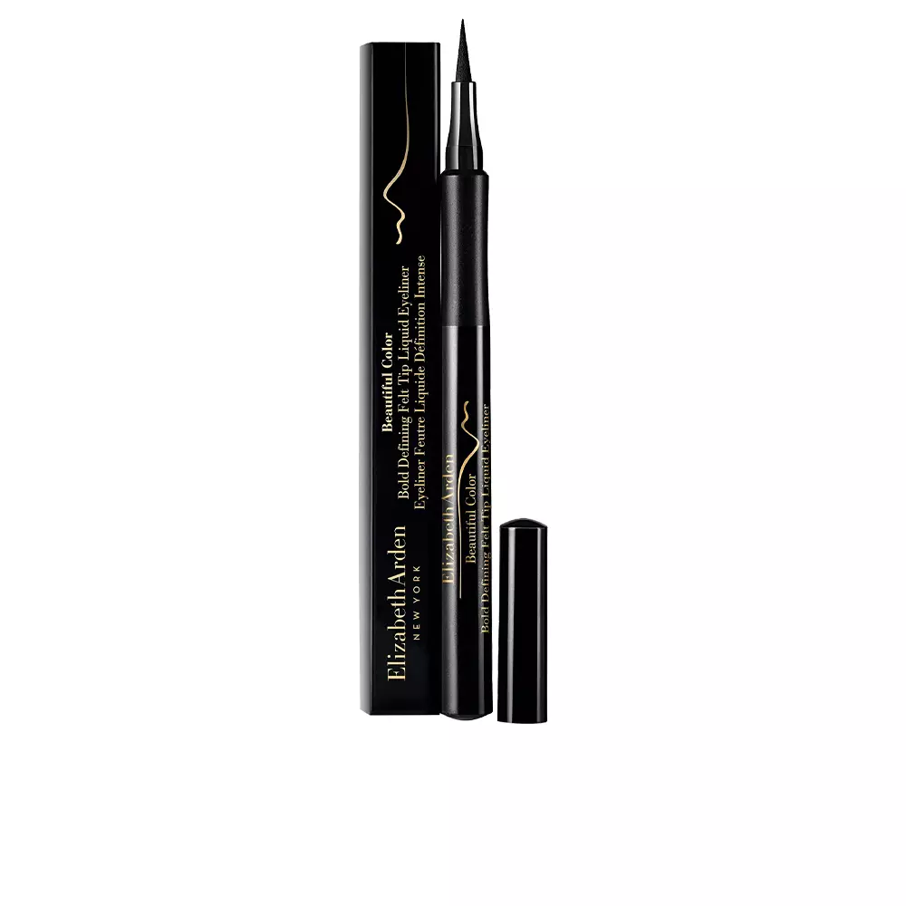 Beautiful Color Bold Defining Felt Tip Liquid Eyeliner #Black by Elizabeth Arden Beautiful Color - Beautiful Color Bold Defining Felt Tip Liquid Eyeliner #Black by Elizabeth Arden