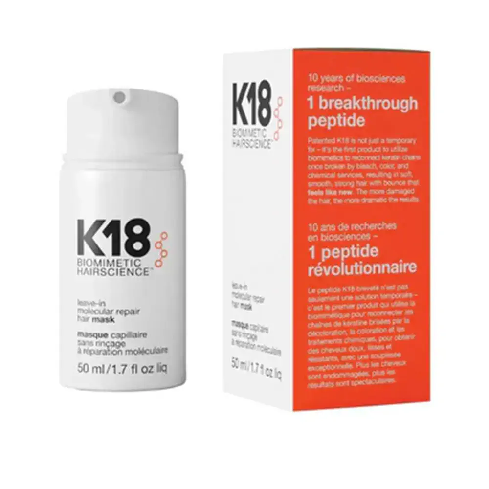 K18 Leave-In - Mascarilla Capilar Reparadora Molecular Sin Aclarado by K18
