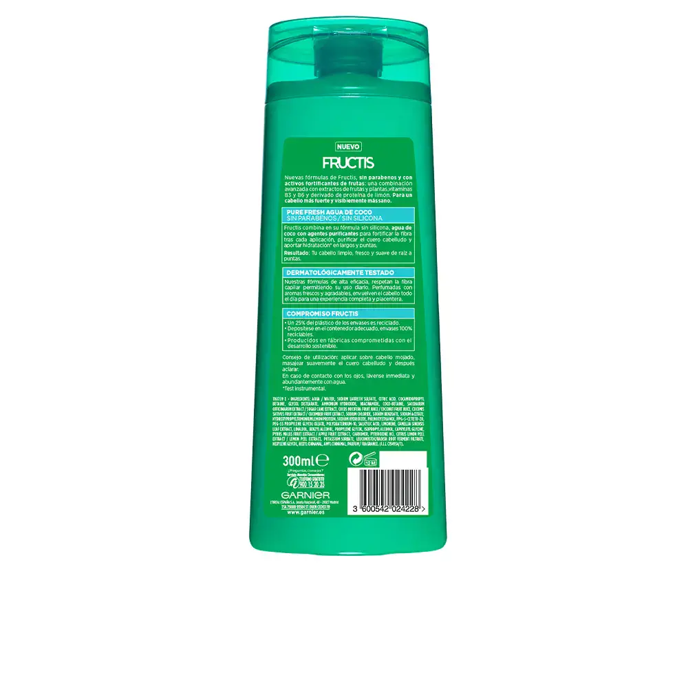 Fructis - Fructis Pure Fresh Fortifying Coconut Water Shampoo by Garnier