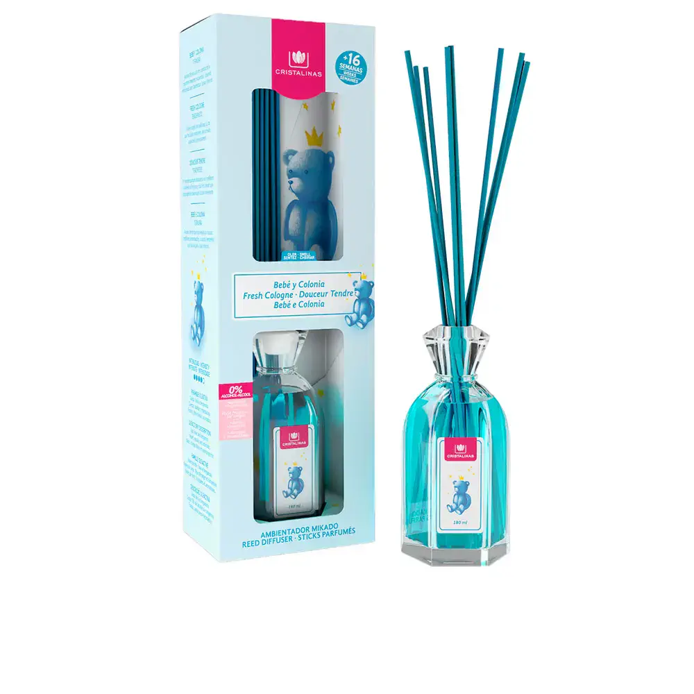 Mikado Cristalinas - Mikado Air Freshener 0% #Baby And Cologne by Cristalinas