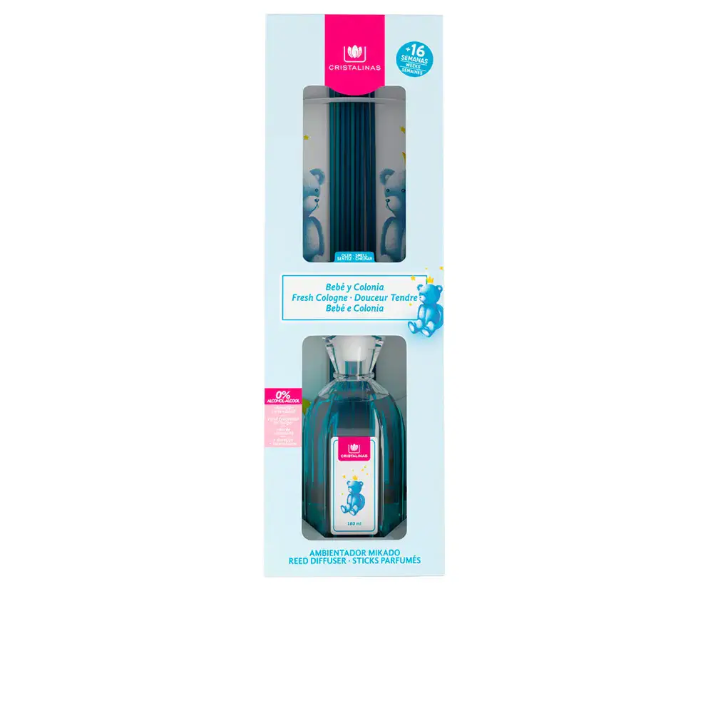 Mikado Cristalinas - Mikado Air Freshener 0% #Baby And Cologne by Cristalinas