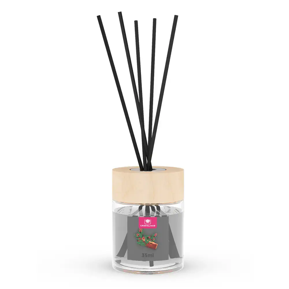 Mikado Air Freshener 0% #Sandalwood-Cedar by Cristalinas Mikado Cristalinas - Mikado Air Freshener 0% #Sandalwood-Cedar by Cristalinas