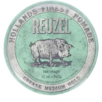 Green Pomade - Green Pomade Medium Hold Grease R by Reuzel