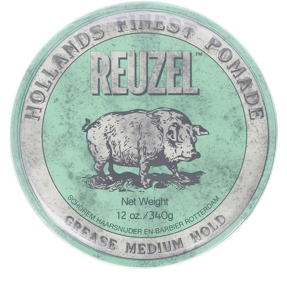 Green Pomade - Green Pomade Medium Hold Grease R by Reuzel