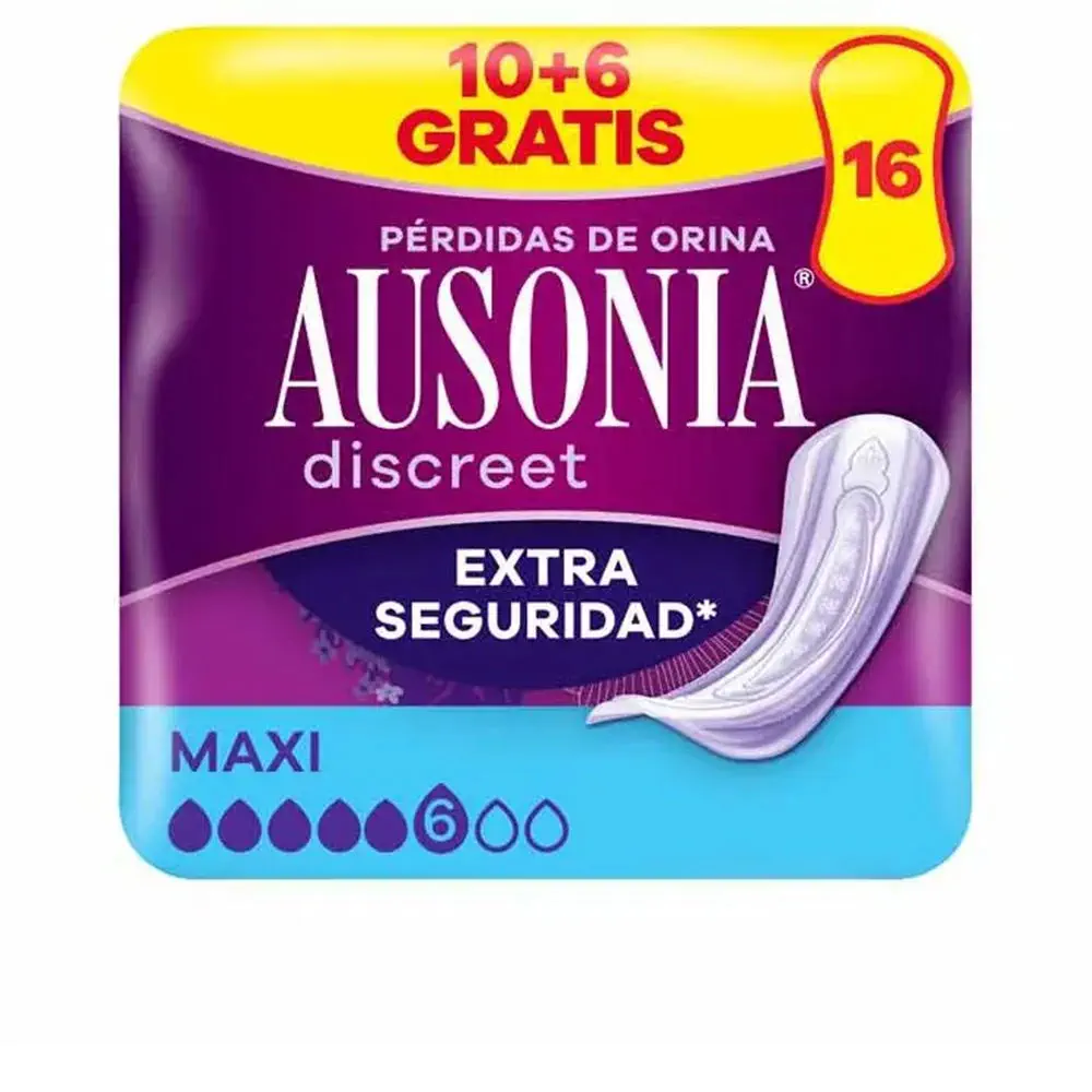 Discreet Maxi Incontinence Pads by Ausonia Ausonia Discreet - Discreet Maxi Incontinence Pads by Ausonia