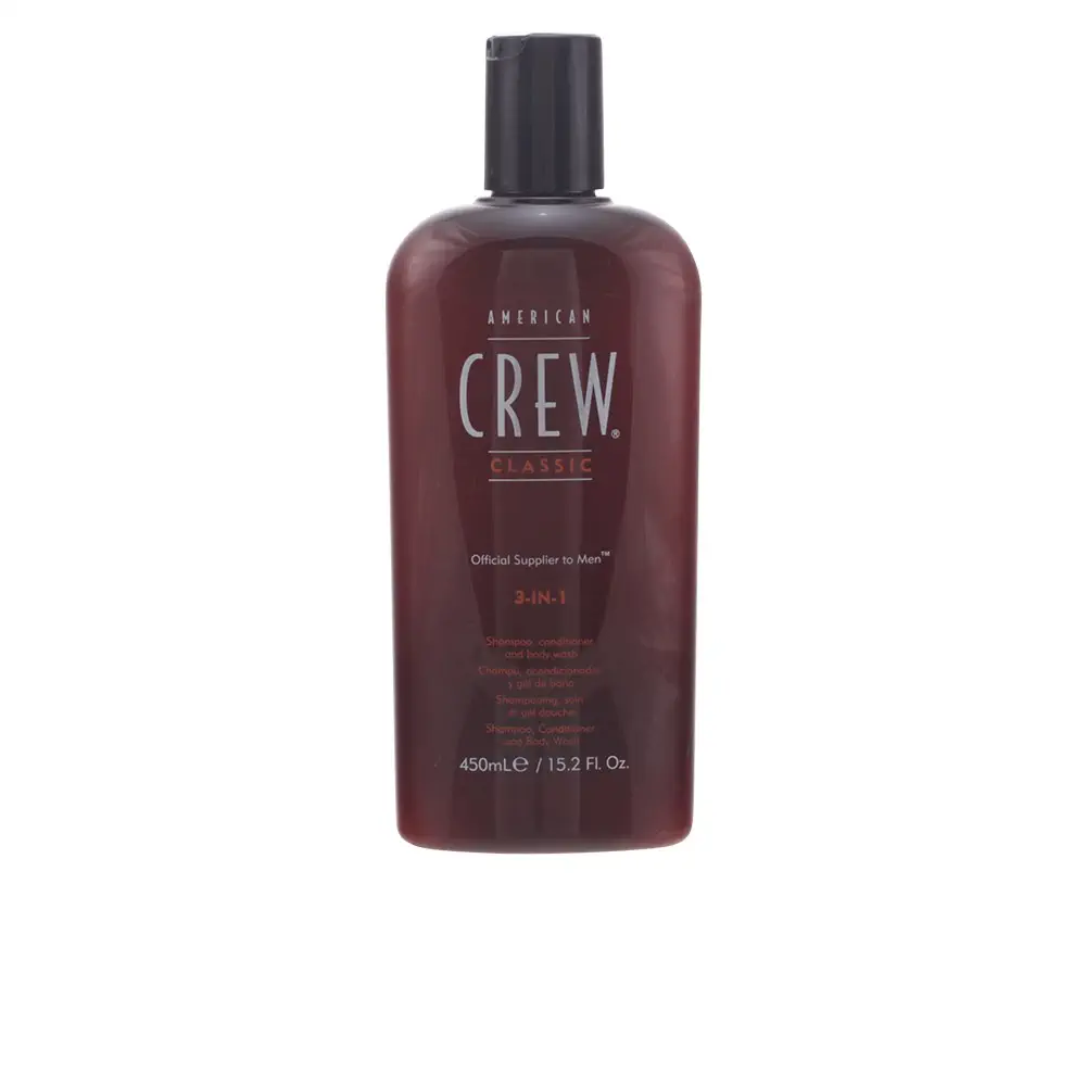 Crew Hair & Body Care - Champú 3 En 1 450Ml by American Crew