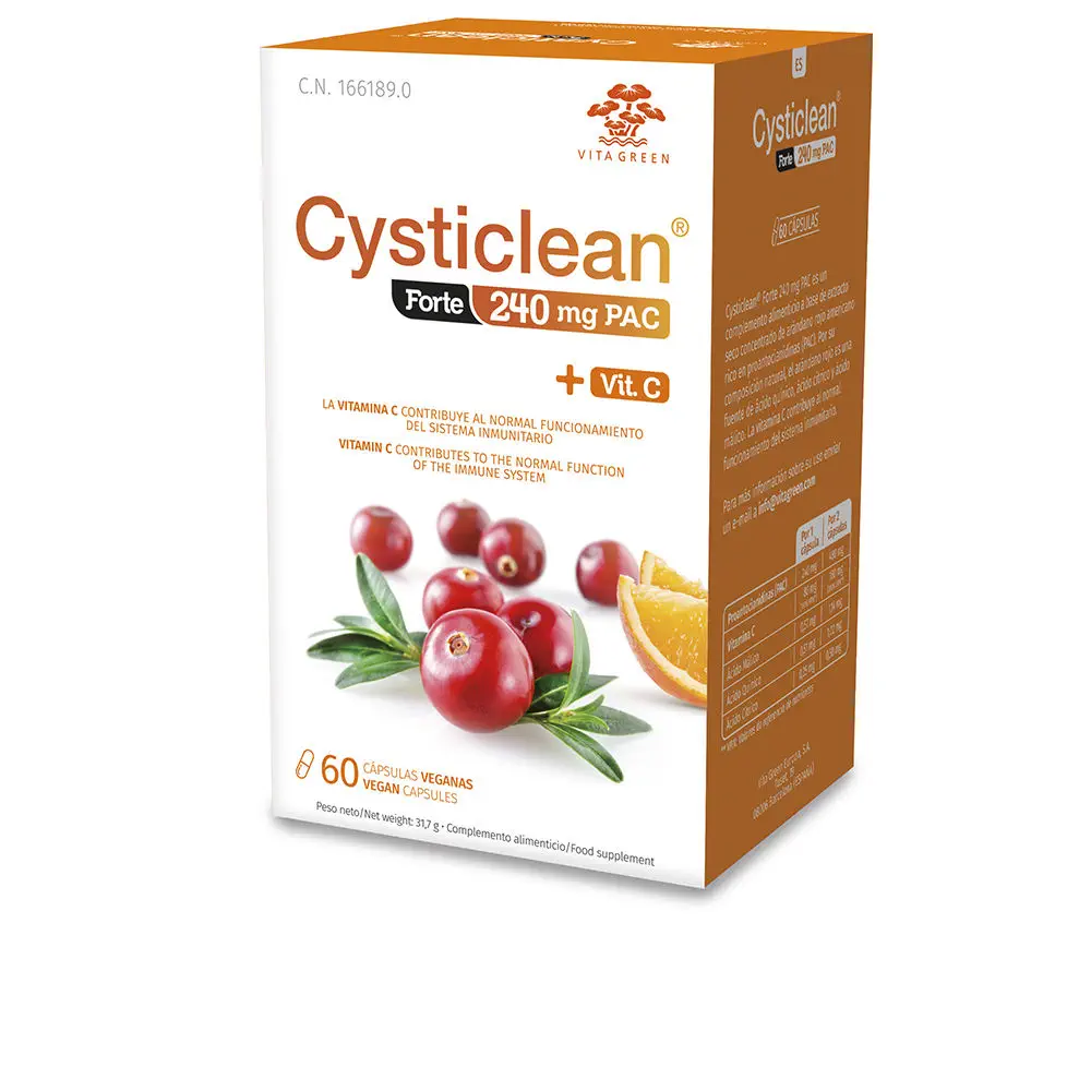 Cysticlean Forte - Cysticlean Forte With Pac And Vit C And Cranberry Capsules by Cysticlean