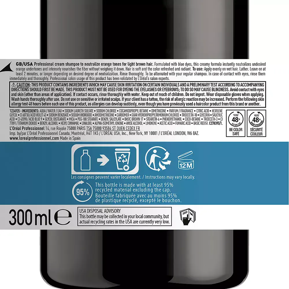 Chroma Crème - Chroma Crème Blue Shampoo by L'Oréal Professionnel Paris