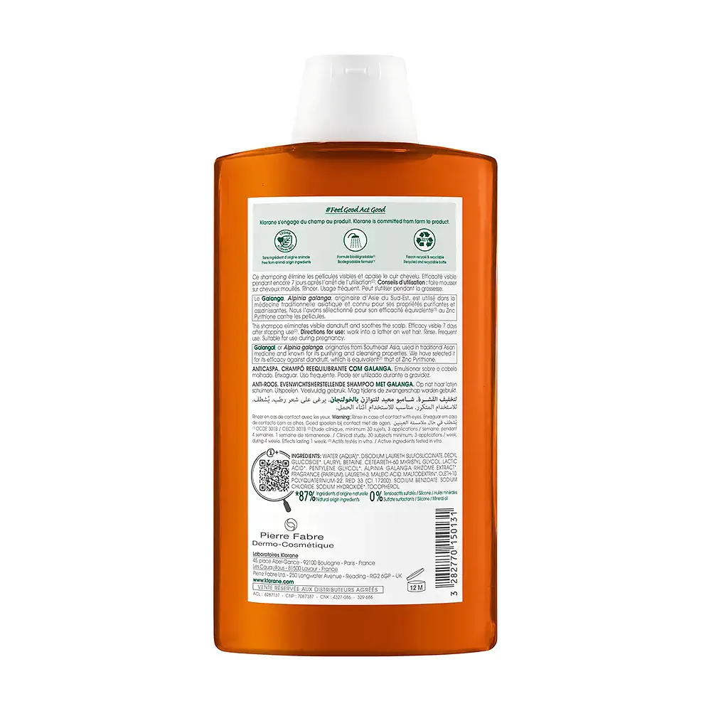 Galanga - Galanga Anti-Dandruff Rebalancing Shampoo by Klorane