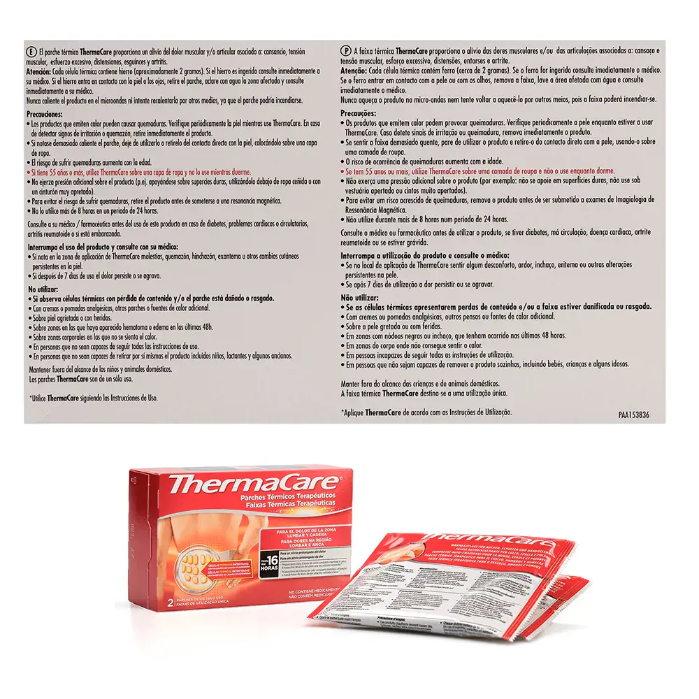 Thermacare - Thermacare Lumbar Hip Thermal Patches by Thermacare