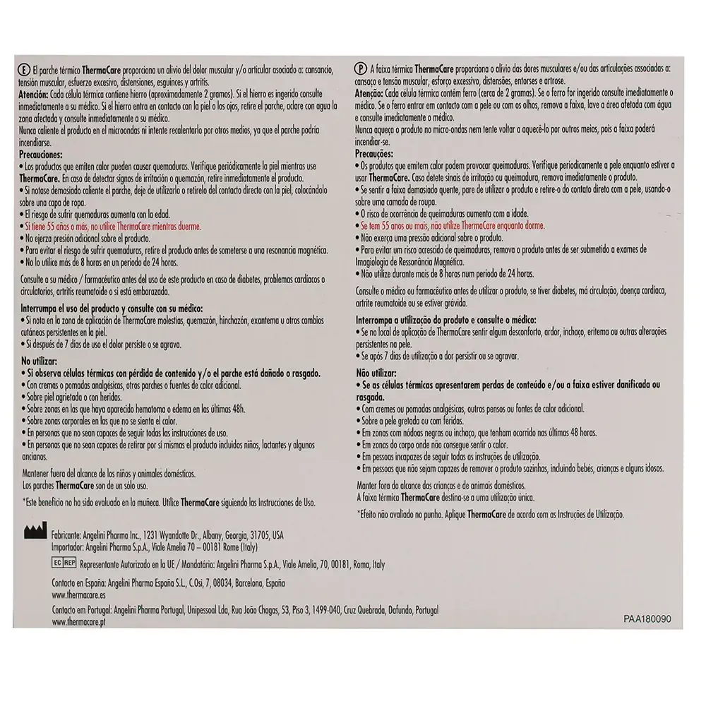 Thermacare - Thermacare Neck Shoulder Thermal Patches by Thermacare