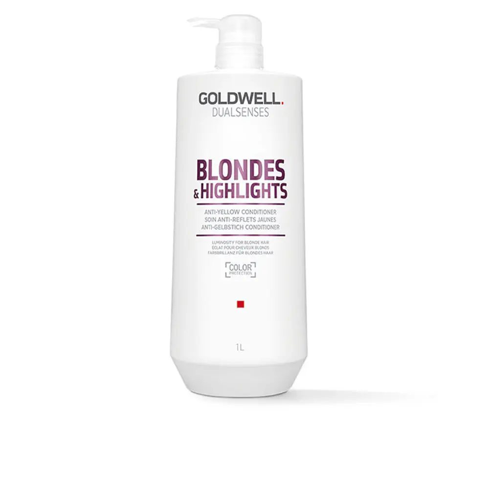 Dualsenses Blondes & Highlights - Blondes & Highlights Anti-Yellow Conditioner by Goldwell
